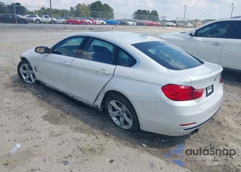 2016 BMW 428I Gran Coupe from USA, damaged, VIN WBA4A9C57GG507471